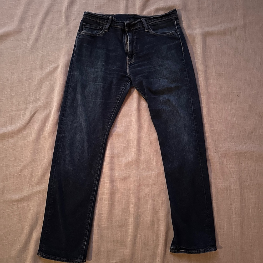 Levi's Dark Indigo Straight Jeans